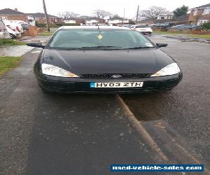 2003 FORD FOCUS LX TDCI BLACK NO RESERVE