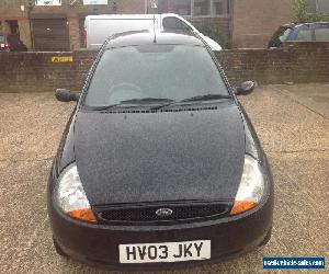 2003 Ford Ka Collection 1.3 Petrol in Black. Low Miles. Needs New Clutch & Mot