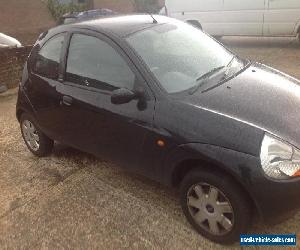 2003 Ford Ka Collection 1.3 Petrol in Black. Low Miles. Needs New Clutch & Mot