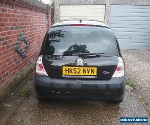 2002 RENAULT CLIO EXPRESSION 1.4 16V BLACK