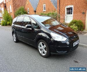 LOW MILEAGE 2007 FORD S-MAX TITANIUM 1.8 TDCI DIESEL MANUAL MPV - METALLIC BLACK