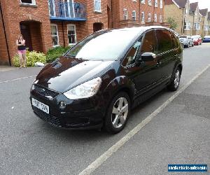 LOW MILEAGE 2007 FORD S-MAX TITANIUM 1.8 TDCI DIESEL MANUAL MPV - METALLIC BLACK