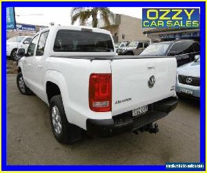 2012 Volkswagen Amarok 2H MY12.5 TDI420 (4x4) White Automatic 8sp A