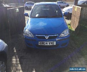 2004 VAUXHALL CORSA SXI 16V BLUE