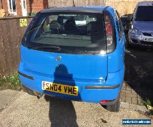 2004 VAUXHALL CORSA SXI 16V BLUE