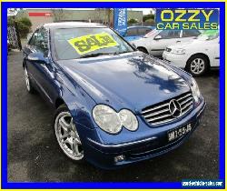 2004 Mercedes-Benz CLK240 C209 Avantgarde Blue Automatic 5sp A Coupe for Sale