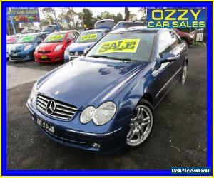 2004 Mercedes-Benz CLK240 C209 Avantgarde Blue Automatic 5sp A Coupe