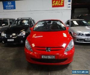 2004 Peugeot 307 CC Dynamic Red Automatic 4sp A Cabriolet