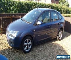 FORD FOCUS ZETEC ( PETROL ) MANUAL  56 PLATE 5 DOOR IN BLUE for Sale