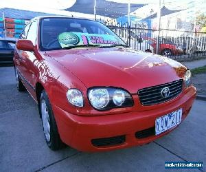 2000 Toyota Corolla AE112R Ascent Seca Red Automatic 4sp A Liftback