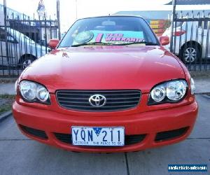 2000 Toyota Corolla AE112R Ascent Seca Red Automatic 4sp A Liftback