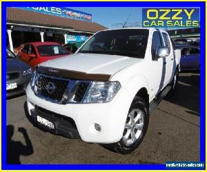 2012 Nissan Navara D40 ST-X 550 (4x4) White Automatic 7sp A Dual Cab Utility