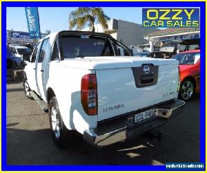 2012 Nissan Navara D40 ST-X 550 (4x4) White Automatic 7sp A Dual Cab Utility