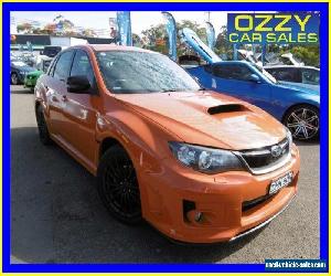 2012 Subaru WRX MY12 (AWD) Orange Manual 5sp M Sedan