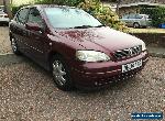 2004 VAUXHALL ASTRA CLUB 8V RED DECENT CONDITION BARGAIN!! for Sale