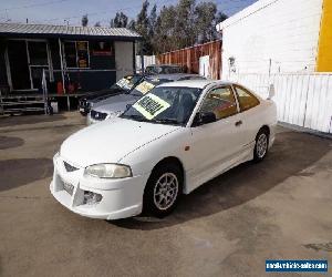 2000 Mitsubishi Lancer CE GLi White Manual 5sp M Coupe