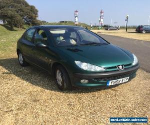 2001 PEUGEOT 206 ROLAND GARROS AUTOMATIC GREEN