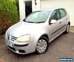 **1 PREV OWNER** 2005 VOLKSWAGEN GOLF S SDI REFLEX SILVER 2.0 MANUAL 5 DOOR  for Sale