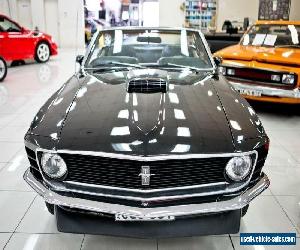 1970 Ford Mustang Black Automatic A Convertible