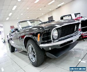 1970 Ford Mustang Black Automatic A Convertible