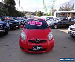 2008 Toyota Yaris NCP90R YR Red Manual 5sp M Hatchback