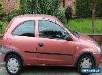 2001 VAUXHALL CORSA CLUB 12V RED for Sale