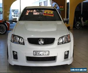 2008 Holden Commodore VE SS White Manual 6sp M Utility