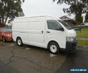 2008 Toyota Hiace KDH221R MY07 Upgrade SLWB White Automatic 4sp A Van