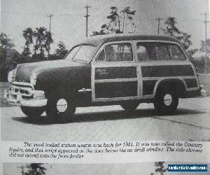 1951 Ford Meteor Country Squire Custom Deluxe  2-door Woodie Station Wagon