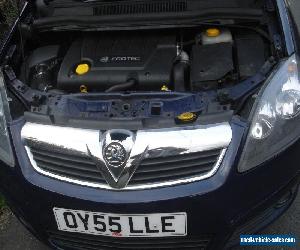 2005 VAUXHALL ZAFIRA DESIGN CDTI 120 BLUE