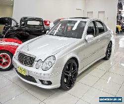 2003 Mercedes-Benz E55 211 AMG Silver Automatic 5sp A Sedan for Sale