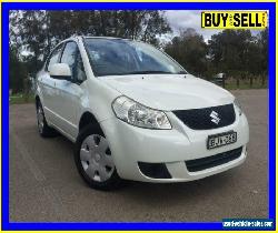 2009 Suzuki SX4 GY White Automatic 4sp A Sedan for Sale