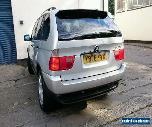 BMW X5 2001 3.0 DIESEL AUTOMATIC SILVER BRISTOL 12 month MOT