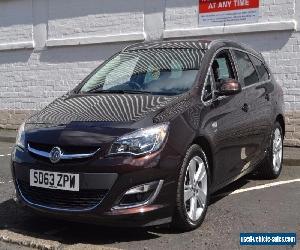 2013 (63) VAUXHALL ASTRA SRI 1.6 AUTO BROWN LOW MILEAGE