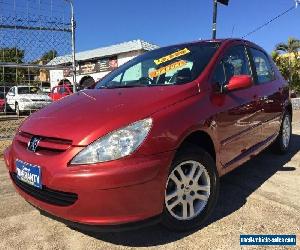 2005 Peugeot 307 MY06 Upgrade XSE HDI 2.0 Burgundy Metallic Manual 6sp M