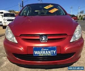 2005 Peugeot 307 MY06 Upgrade XSE HDI 2.0 Burgundy Metallic Manual 6sp M