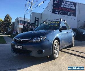 2010 Subaru Impreza MY11 RX (AWD) Blue Automatic 4sp A Hatchback