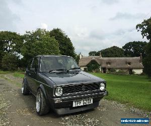 vw mk1 golf, gti, 20v turbo, 3 door, bbs split rims