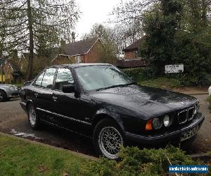 Classic Black BMW 525 I Sport Auto 1995