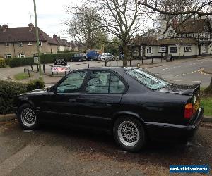 Classic Black BMW 525 I Sport Auto 1995