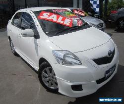 2010 Toyota Yaris NCP93R 10 Upgrade YRX White Automatic 4sp A Sedan for Sale