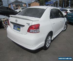 2010 Toyota Yaris NCP93R 10 Upgrade YRX White Automatic 4sp A Sedan