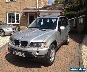 2003/53 BMW X5 AUTO TITANIUM SILVER*NO RESERVE*STUNNING 4X4