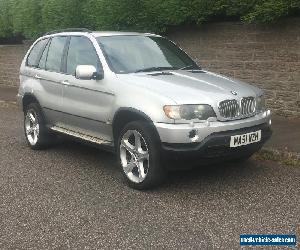 2001 BMW X5 SPORT AUTO SILVER 4.4i 