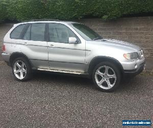 2001 BMW X5 SPORT AUTO SILVER 4.4i 