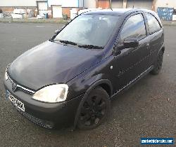 2003 VAUXHALL CORSA SXI 16V BLACK for Sale