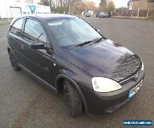 2003 VAUXHALL CORSA SXI 16V BLACK