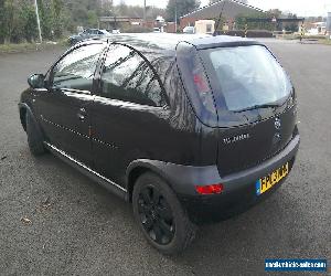 2003 VAUXHALL CORSA SXI 16V BLACK