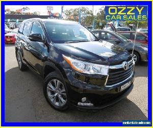 2014 Toyota Kluger GSU55R GXL (4x4) Black Automatic 6sp A Wagon