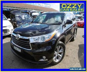 2014 Toyota Kluger GSU55R GXL (4x4) Black Automatic 6sp A Wagon